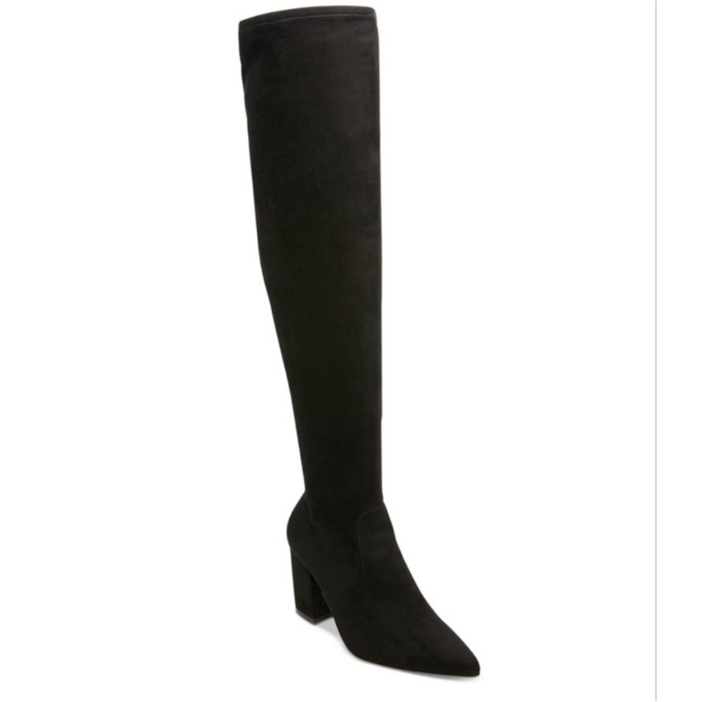 Steve Madden Black Over-the-Knee Boots